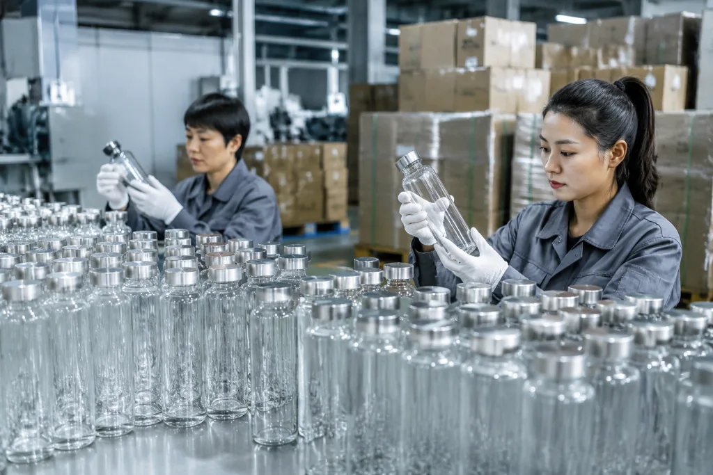 304 stainless steel borosilicate glass bottle factory cost guide