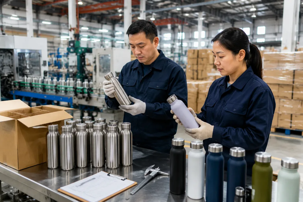 304 stainless steel double walled bottle private label buyer guide