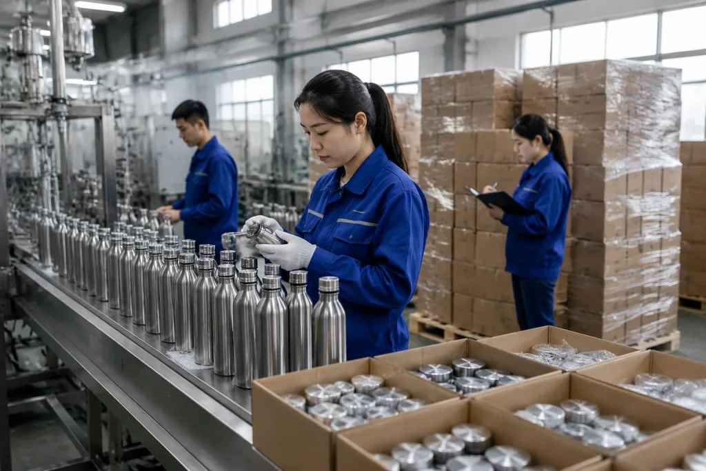 304 stainless steel drink bottle bulk sourcing: cost and lead time