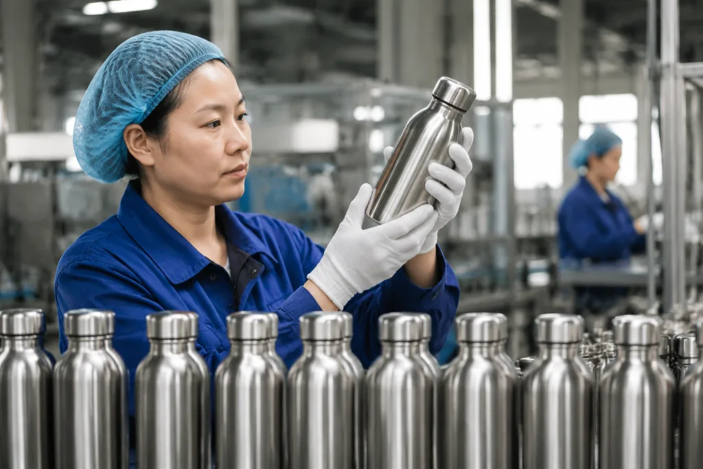 Control production before final inspection
