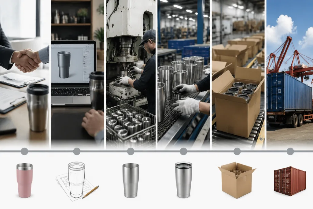 Lead time from deposit to vessel
