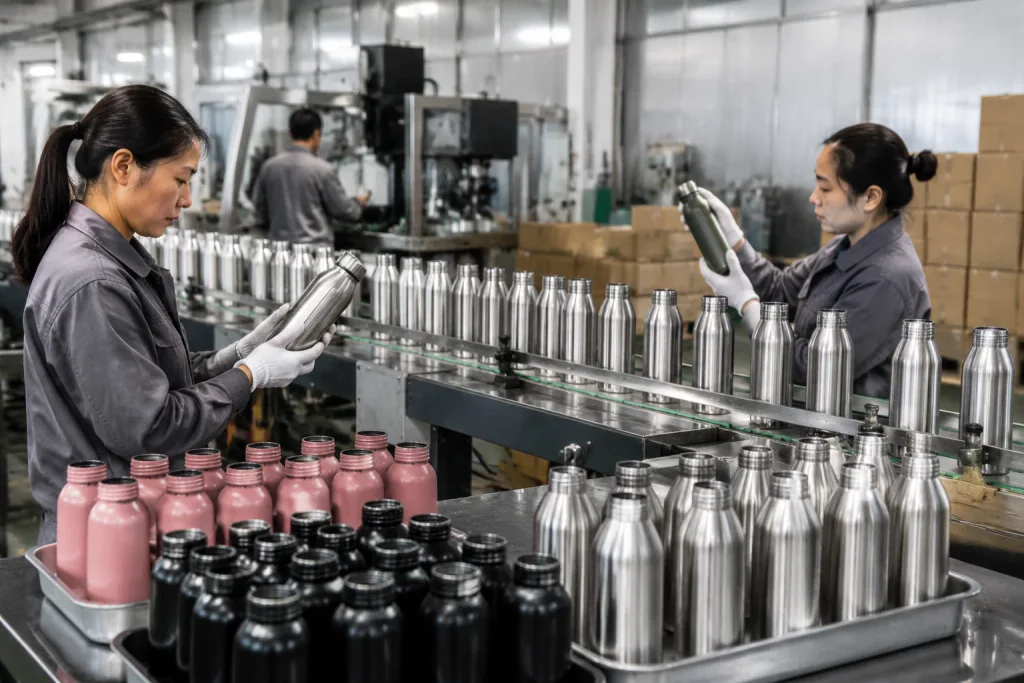 304 Stainless Steel Fitness Water Bottle Factory Cost & Lead Time Guide