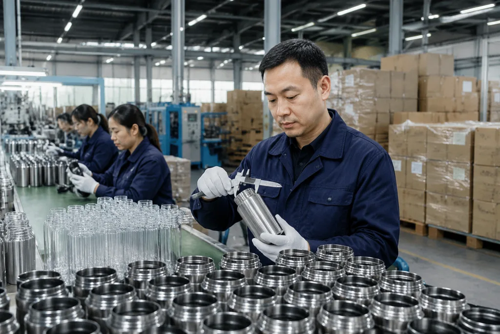 304 Stainless Steel Glass Bottle Manufacturer Buyer Scenario