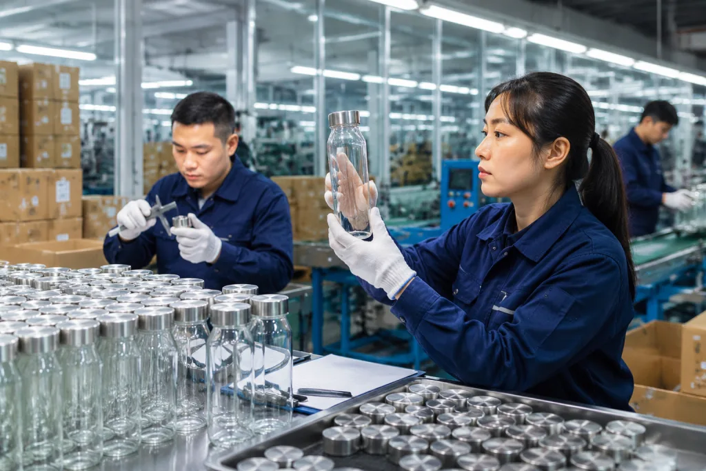 304 stainless steel glass bottle wholesale: QC Failure Guide