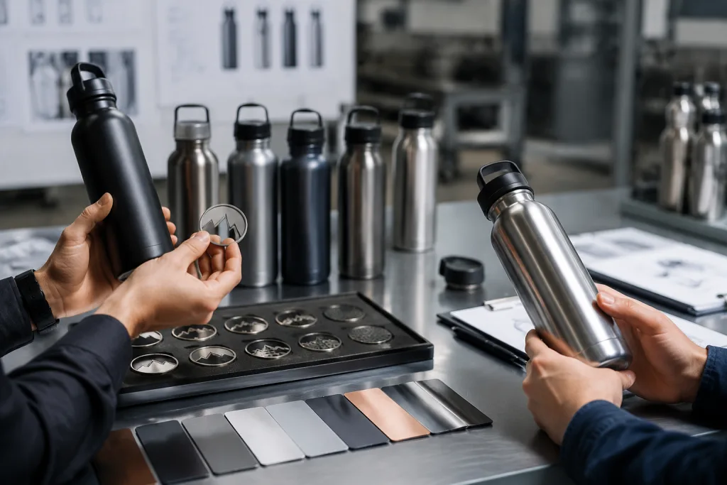 Choose Logo And Surface Finish