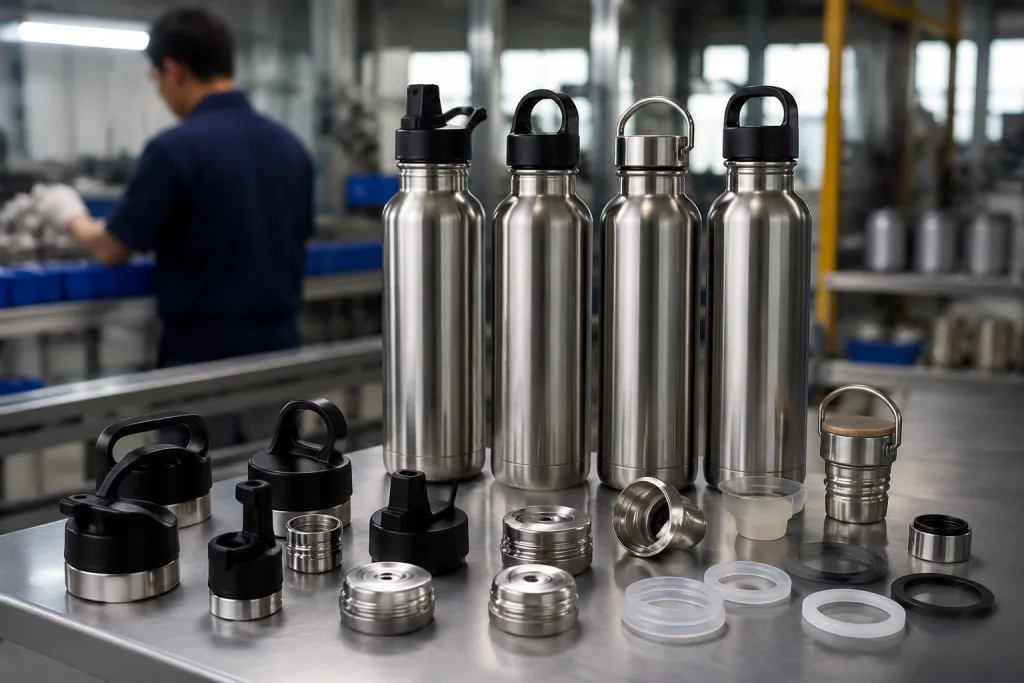 Lids, gaskets, and cap wear
