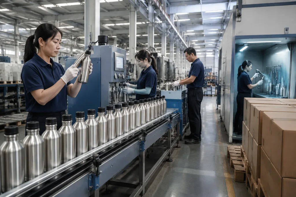 304 Stainless Steel Gym Water Bottle Factory: Spec Failures to Avoid