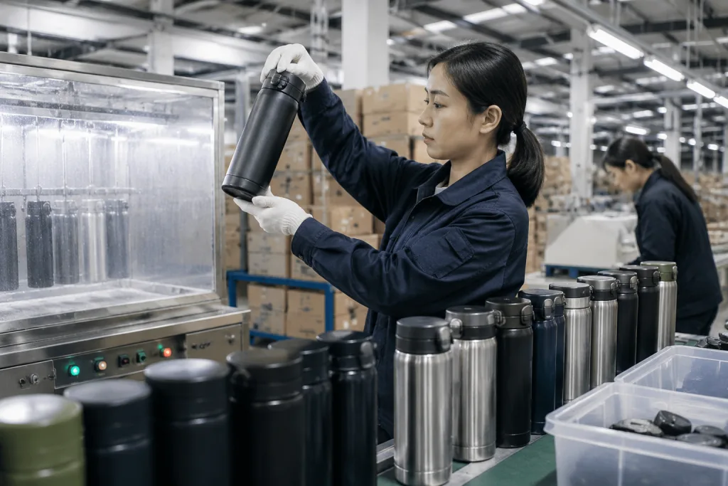 304 Stainless Steel Insulated Water Bottle Custom QC Failure Guide