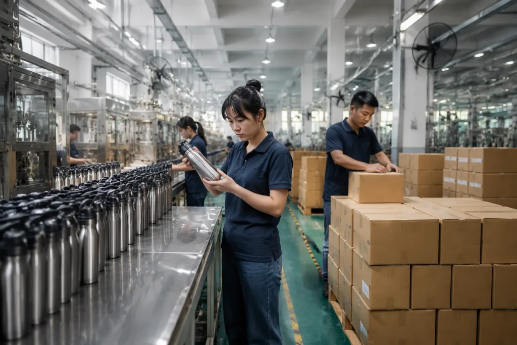 304 stainless steel plastic water bottle private label buyer guide