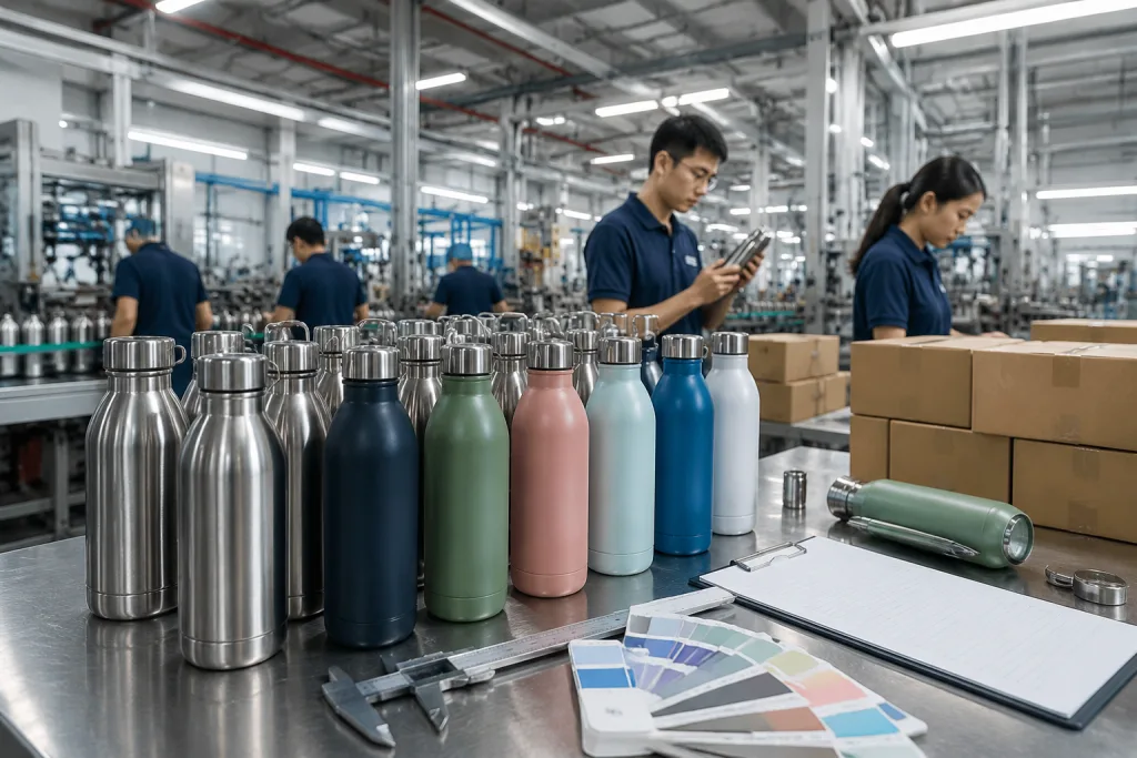 304 stainless steel refillable water bottle supplier spec guide