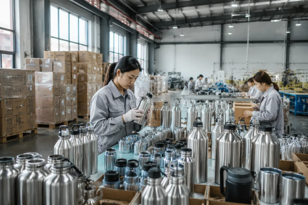 304 Stainless Steel Refillable Water Bottle Wholesale: Spec Fit Guide