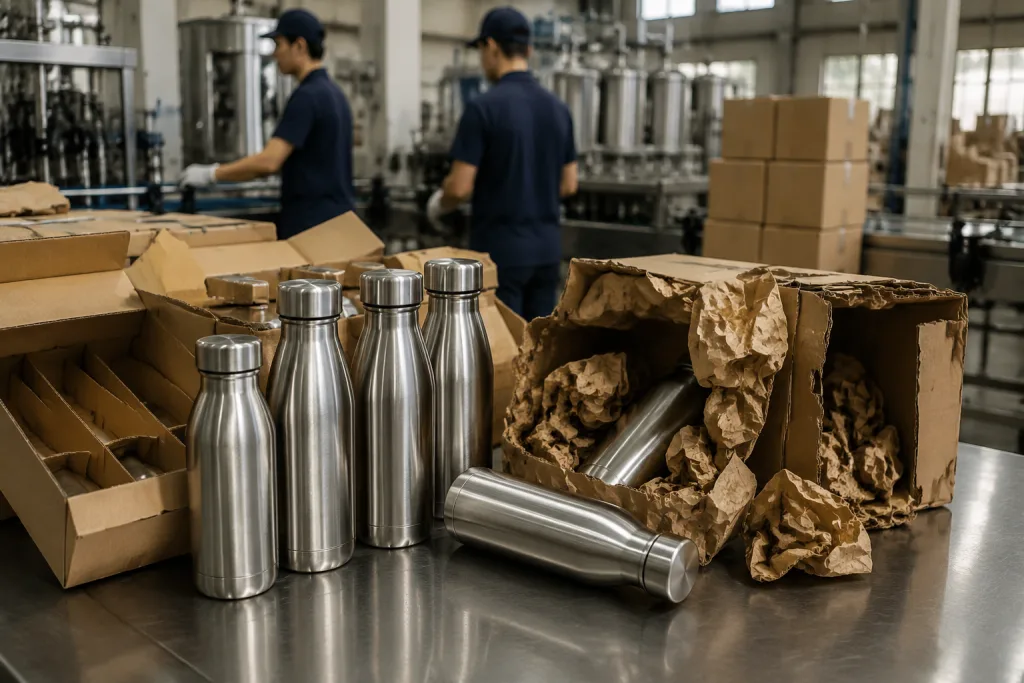 Wrong packaging destroys good bottles