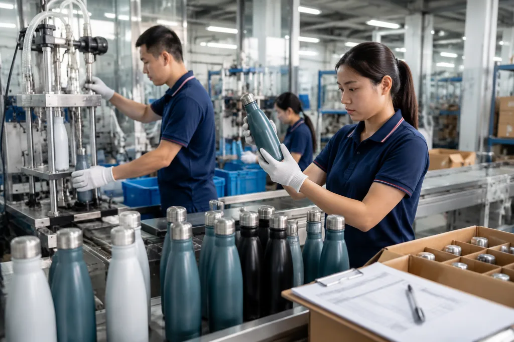 304 Stainless Steel Sport Bottle Factory: QC Failure Modes Guide