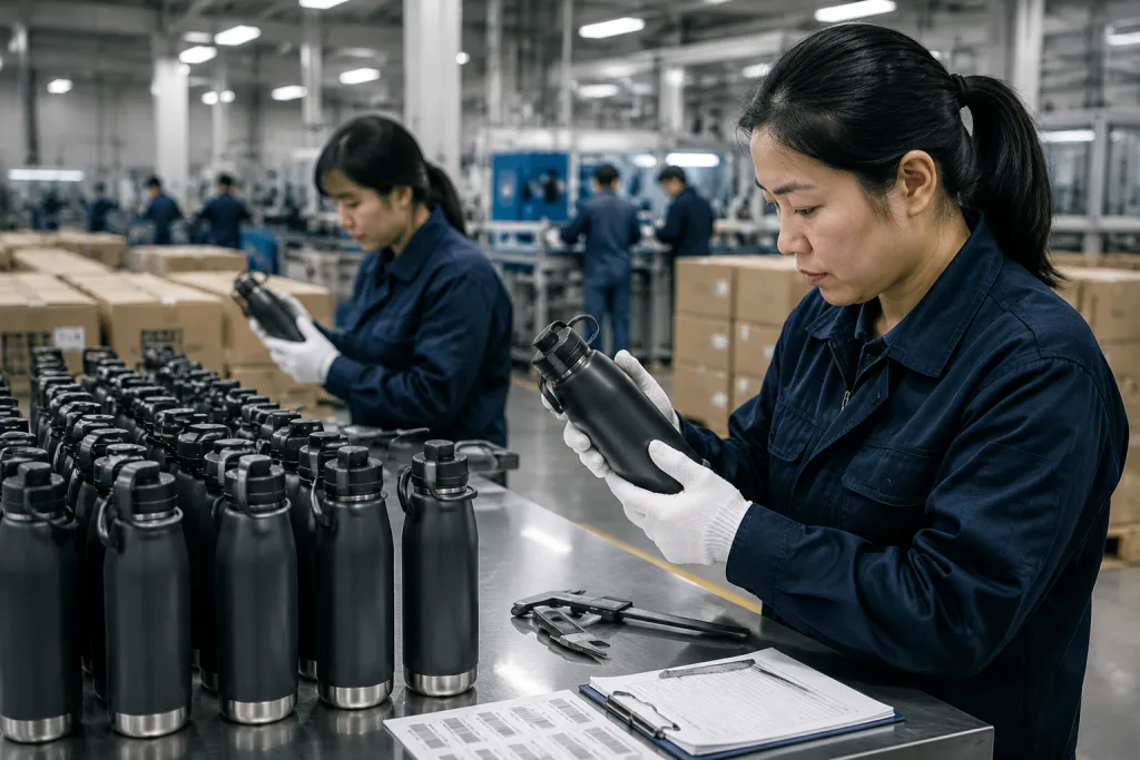 304 Stainless Steel Water Bottles Custom: B2B Order Walkthrough