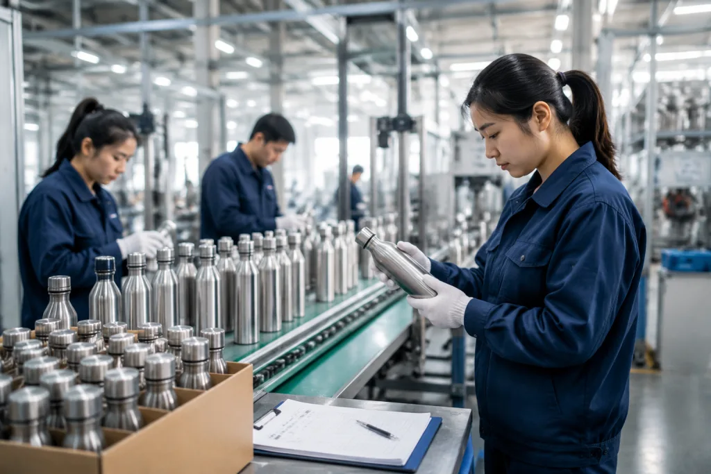 304 stainless steel water bottles factory sourcing guide