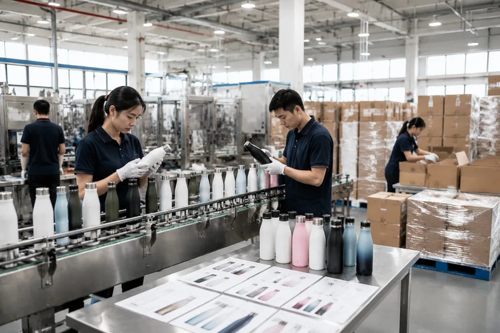 316 stainless steel drink bottle factory sourcing guide for B2B buyers