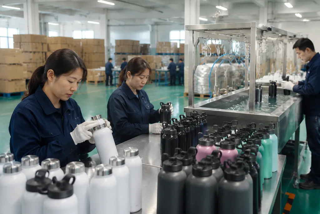 316 Stainless Steel Fitness Water Bottle Manufacturer QC Guide