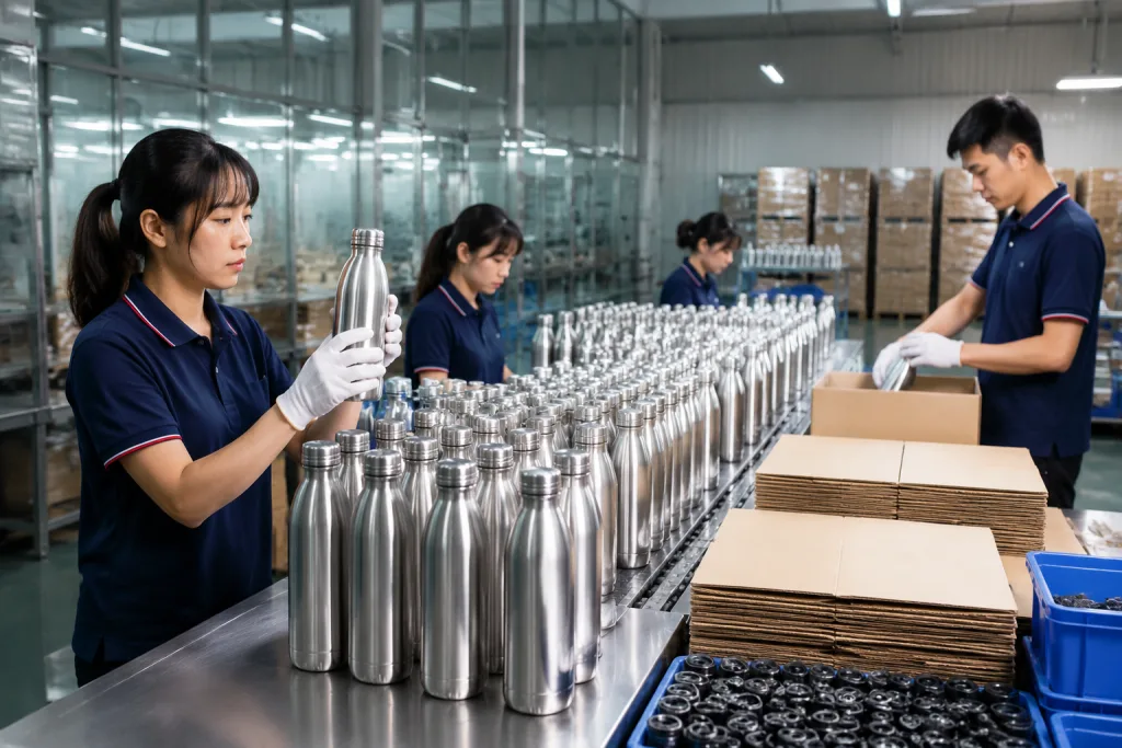 316 stainless steel fitness water bottle supplier guide for bulk buyers