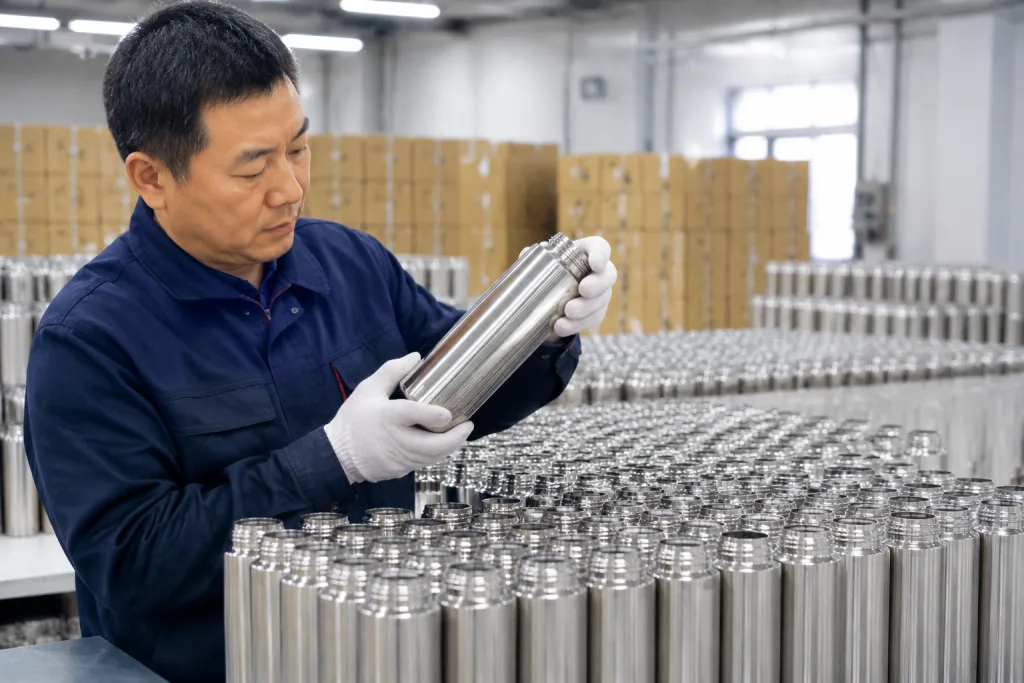 Inspect bulk before it leaves China