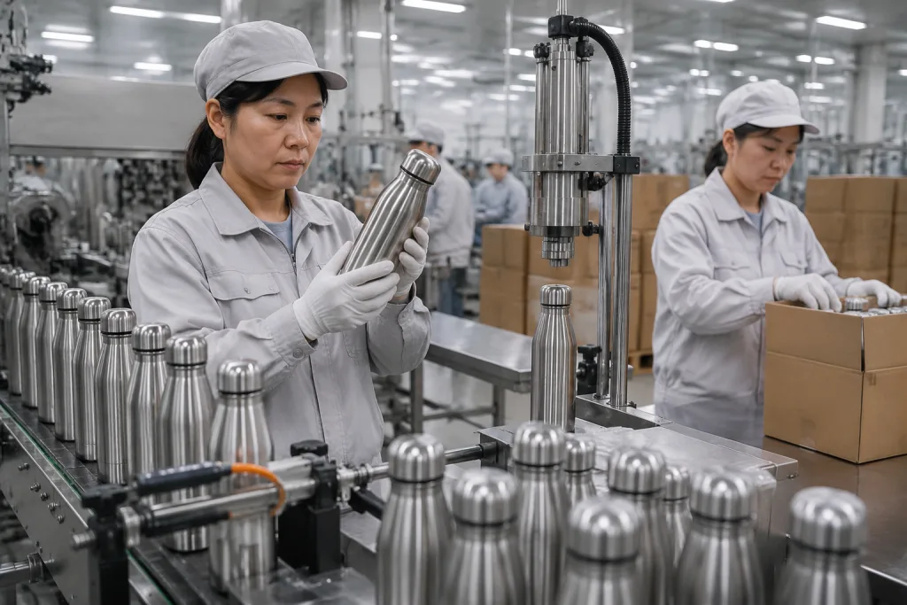 316 stainless steel thermos private label: QC failure modes and specs
