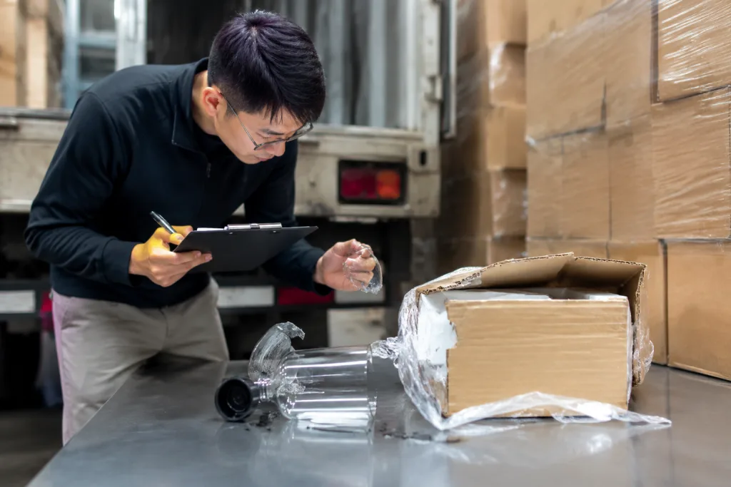 Packaging breaks in transit, not in the plant