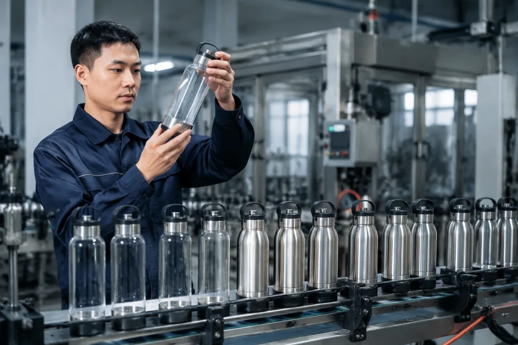 Treat bulk production as a control process