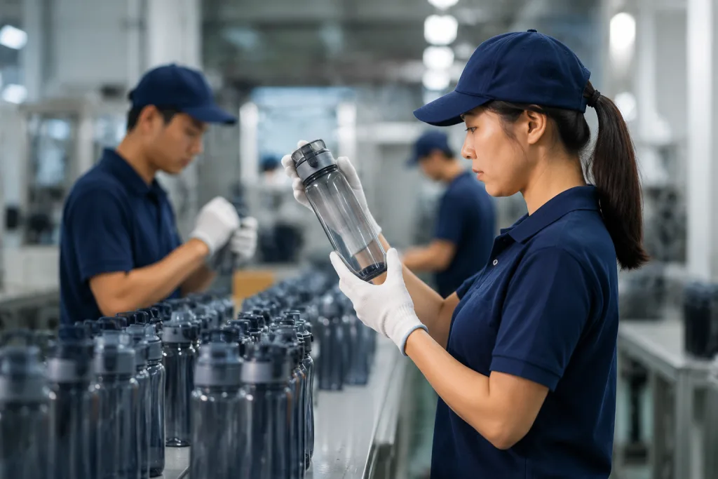 Lock QC into the production order