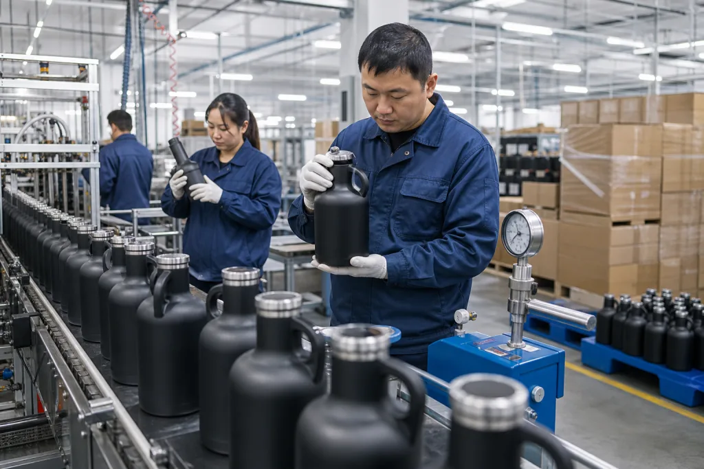 Beer growler wholesale cost and lead-time guide for B2B buyers