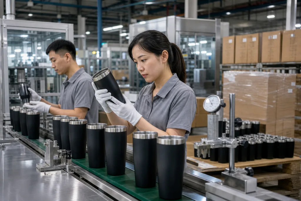 Beer tumbler manufacturer guide: RFQ to bulk order control
