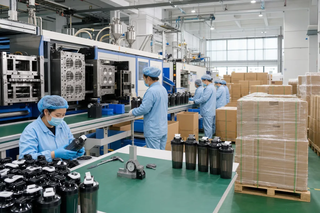 Blender Bottle OEM Manufacturer Guide: Failure Points Buyers Miss