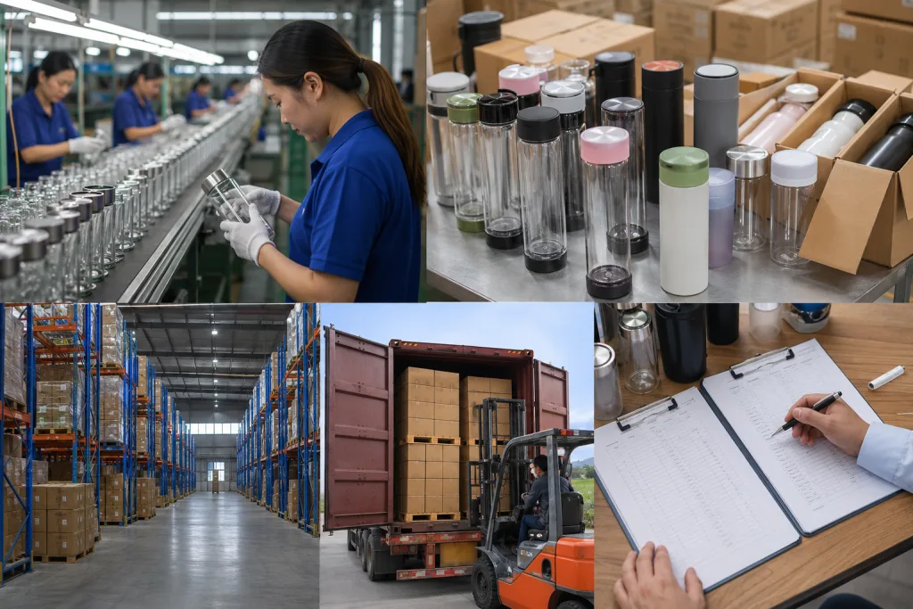 Borosilicate Glass Insulated Water Bottle Supplier Guide for Bulk Buyers