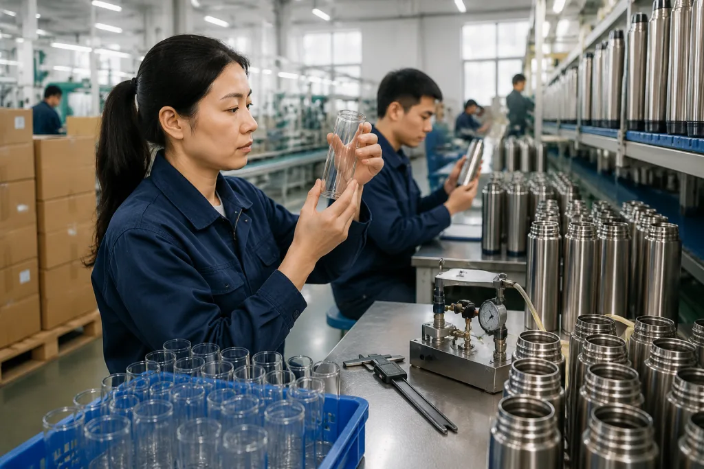 Borosilicate Glass Stainless Steel Bottle Custom Guide for Buyers
