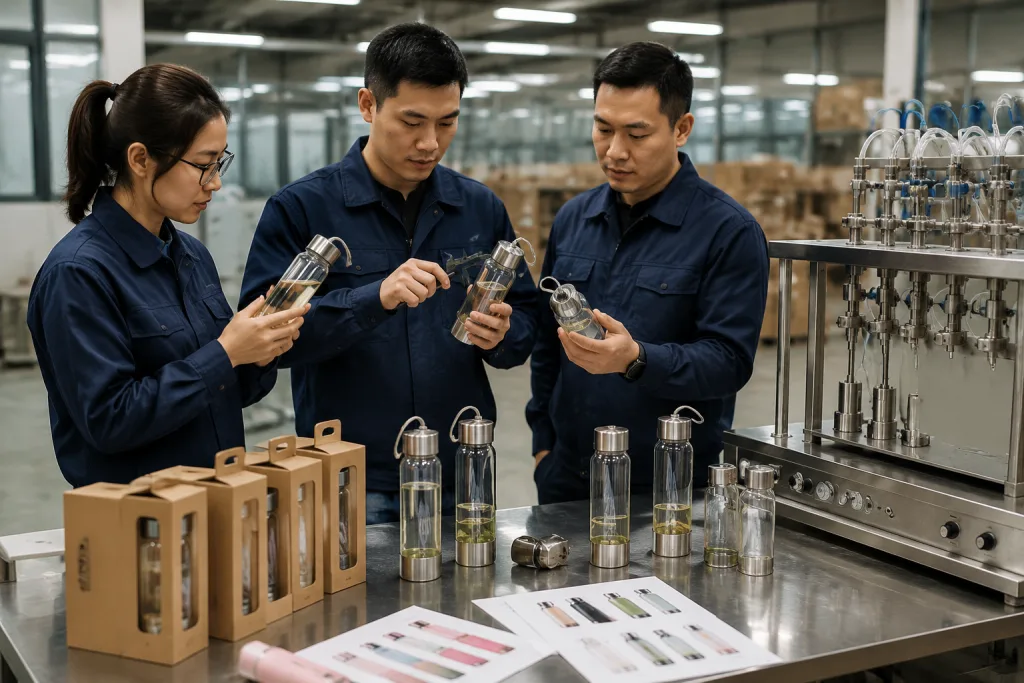 Borosilicate Glass Stainless Steel Water Bottle Private Label Guide