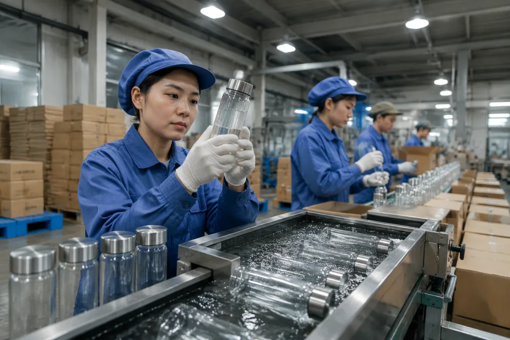 Borosilicate Glass Stainless Steel Water Bottle Supplier Guide