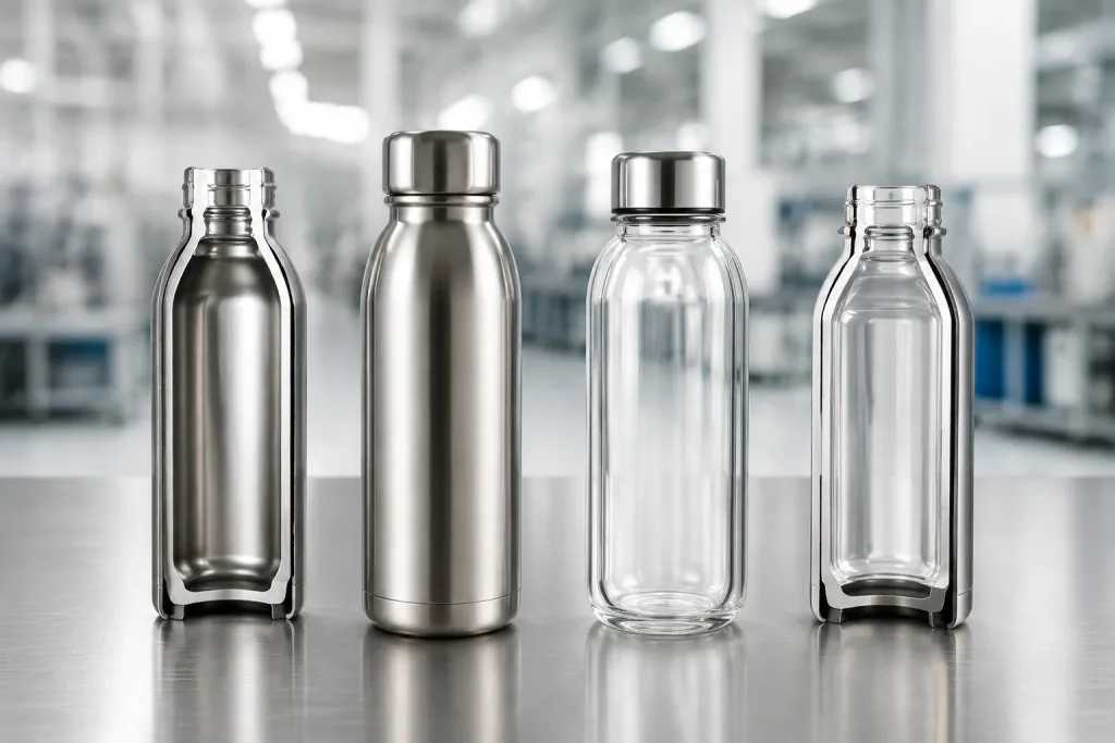 Stainless thermos vs glass-lined options