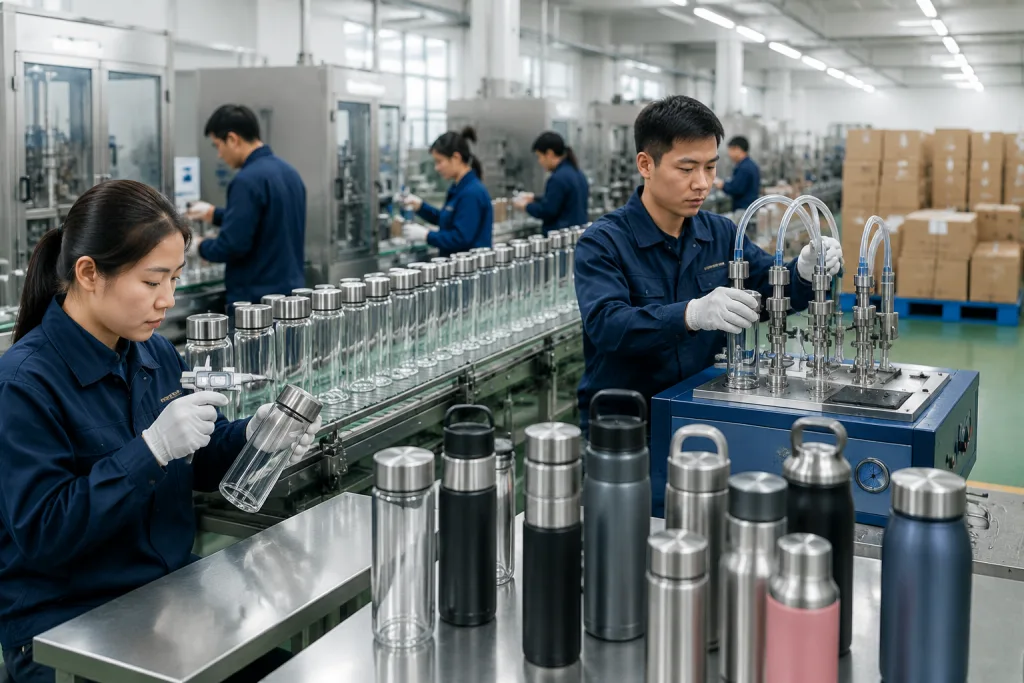 Borosilicate Glass Vacuum Bottle Private Label: QC Failure Modes