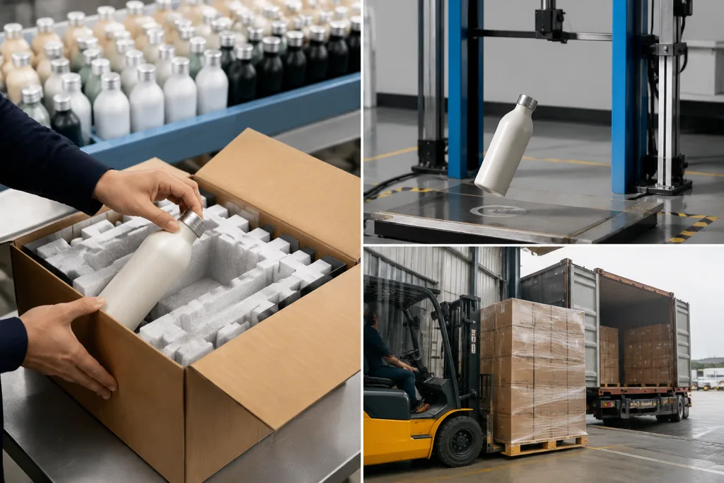 Packaging, drop tests, and freight