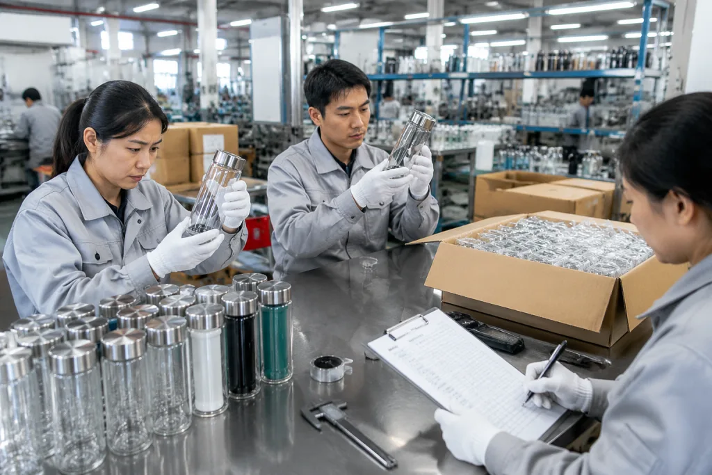 Borosilicate Glass Vacuum Insulated Bottle Supplier Spec Guide