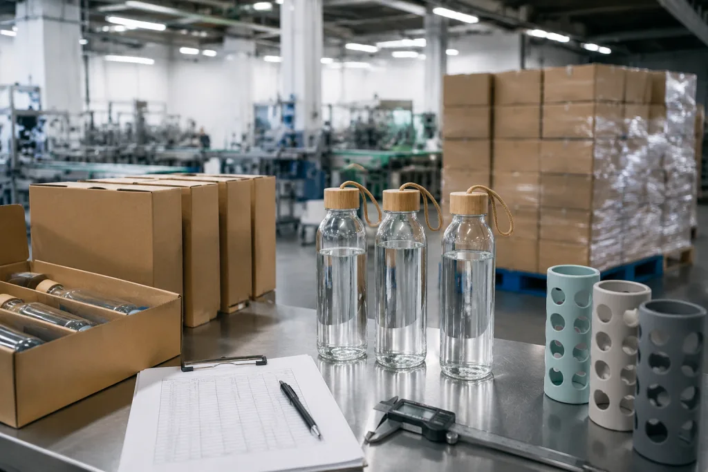 Borosilicate glass water bottles wholesale sourcing guide