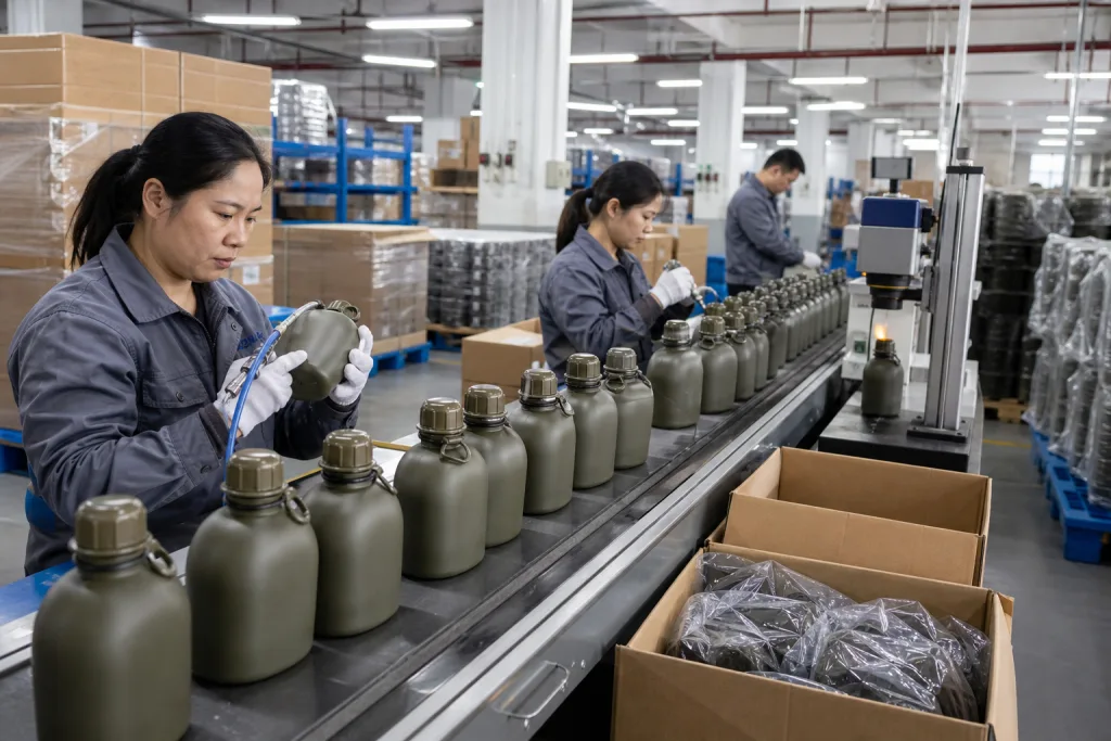 Bulk Military Canteen Sourcing: Spec Fit vs Growlers and Flasks
