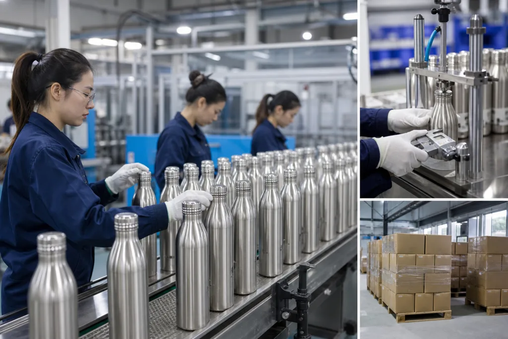 Bulk reusable water bottle sourcing guide from RFQ to shipment