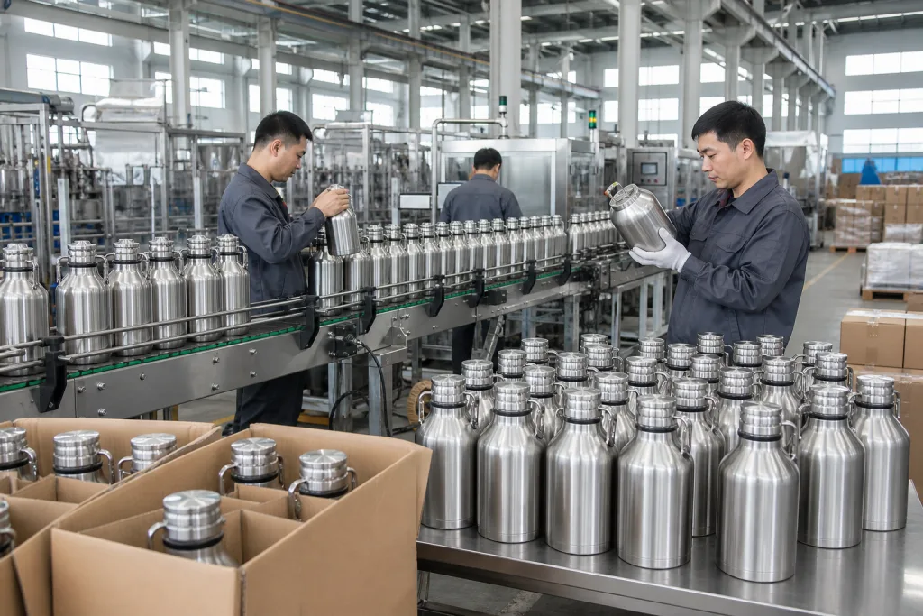 Buy in Bulk Growler Spec Guide for B2B Drinkware Orders