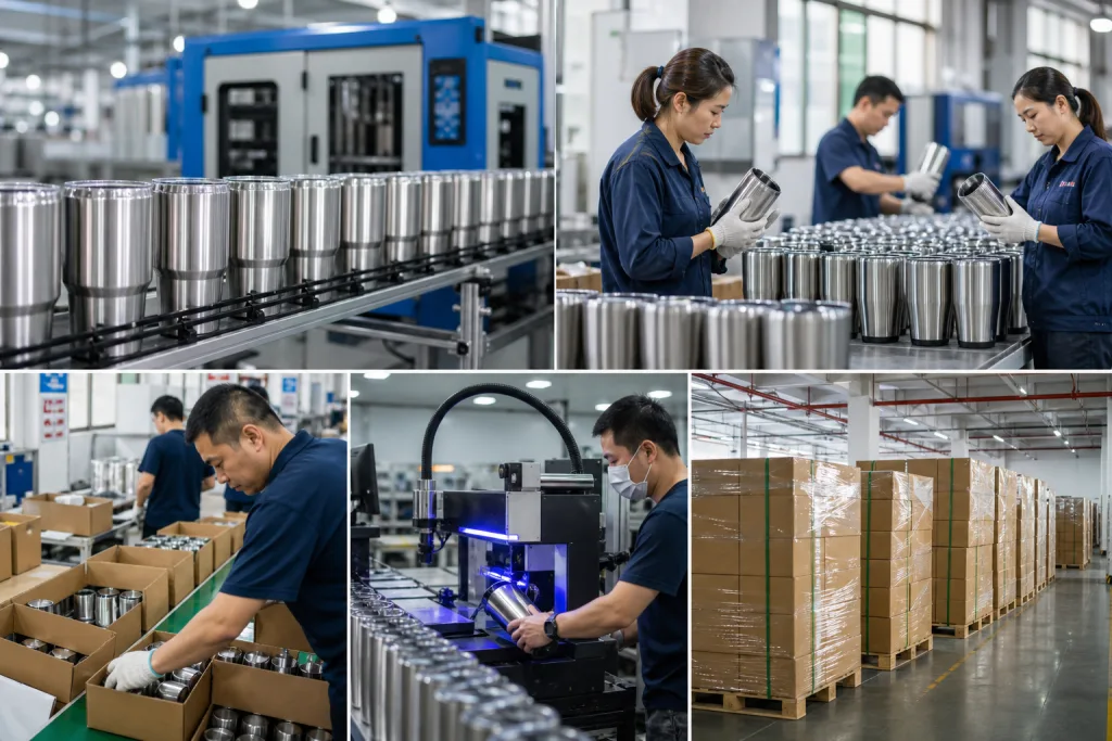 Coffee travel mug manufacturer guide for bulk tumbler sourcing
