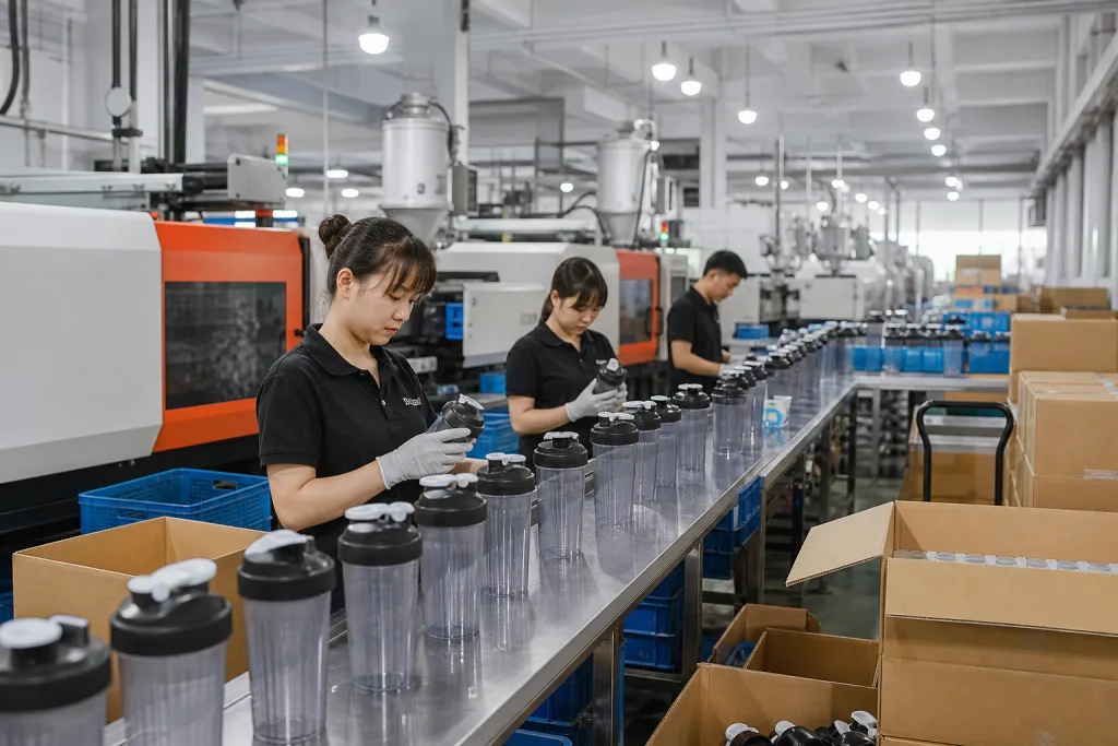 Custom Blender Bottle Buyer Guide: Specify, Sample, QC, Ship