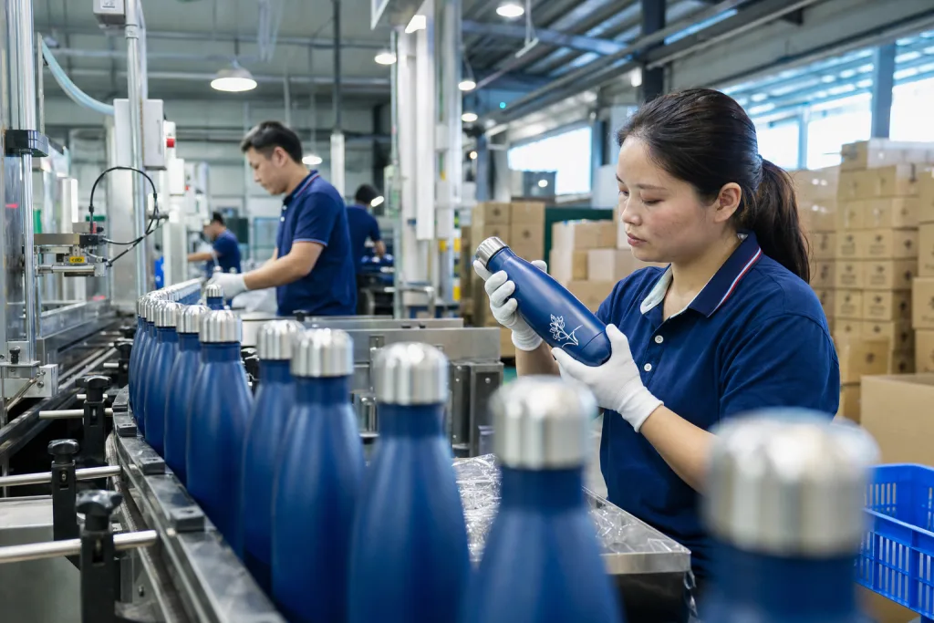 Custom logo water bottles: buyer guide from RFQ to final QC