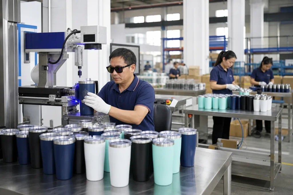 Custom Logo Wine Tumbler Buyer Guide for B2B Drinkware Orders