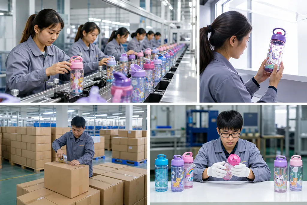 Custom Made Kids Bottle Buyer Guide for Schools and Importers