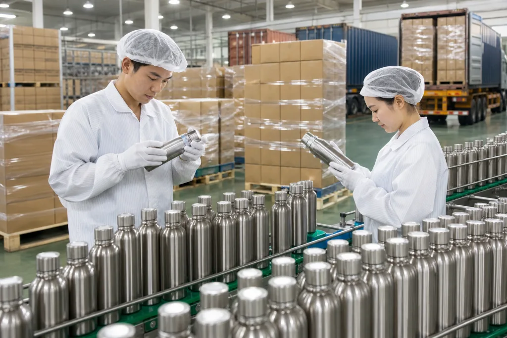 Custom thermal bottle Germany: spec sheet guide for B2B buyers