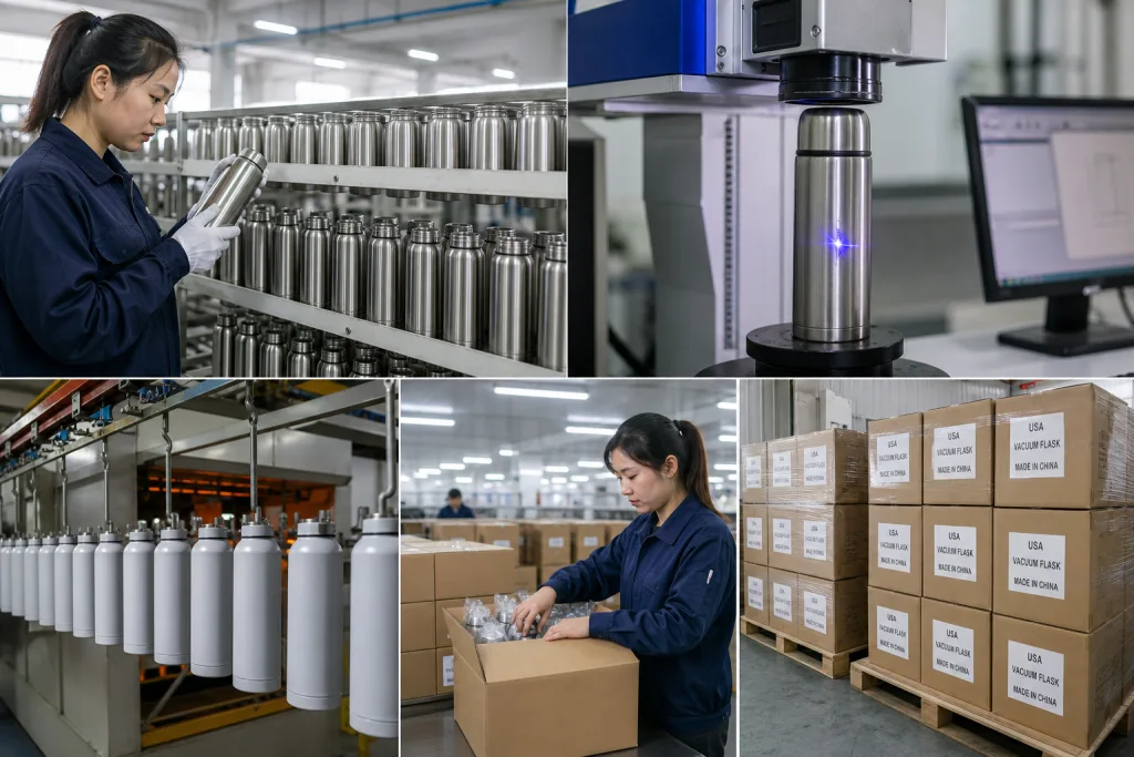 Custom Thermos Flask USA: Stainless Spec Guide for Bulk Buyers