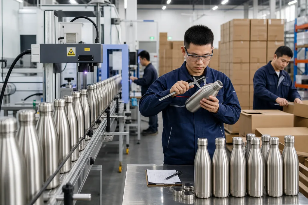 Custom Water Bottles Germany: B2B Order Guide From Spec to QC